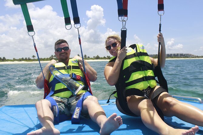 2 in 1 Parasailing and Jet Sky Tour in Cancun - Parasailing in Cancun: 80–90 Meters Up for 10–12 Minutes