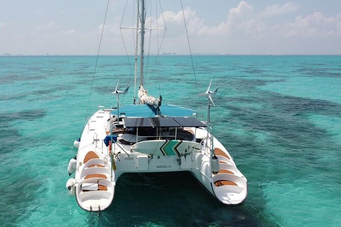 4hrs / 46ft Catamaran Private Charter From Cancun to Isla Mujeres - Your 4-Hour Schedule: Sailing, Reef Time, and Island Stops