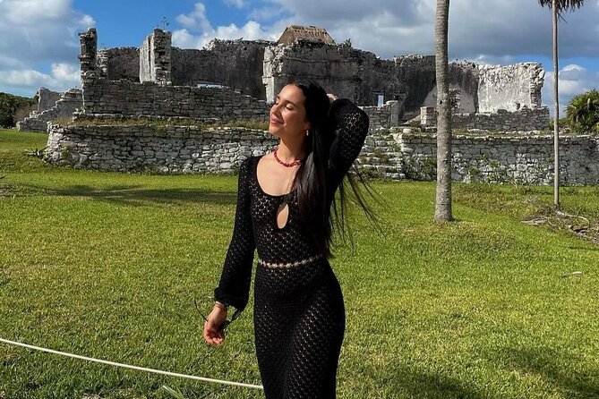 4X1 Tour to Tulum, Coba, Cenote and Playa Del Carmen - Tulum Archaeological Site: Guided Highlights and Photo Time