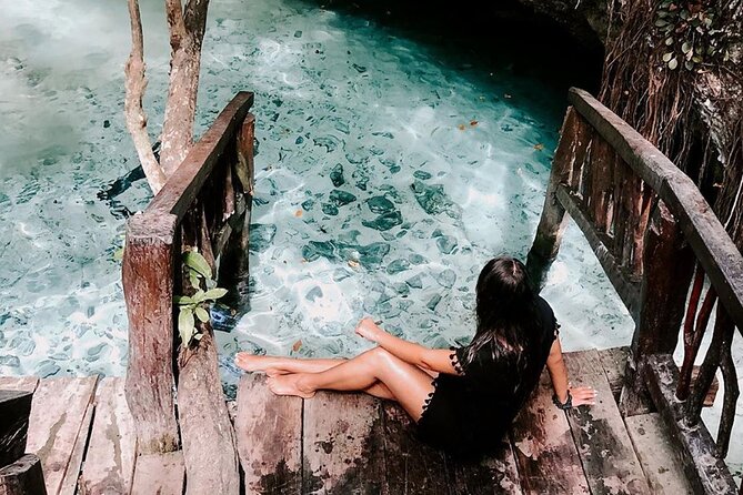 4x1 Tulum Coba Cenote and Playa del Carmen - Stop 1: Tulum Beach With Guided Context and Then Free Time