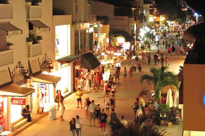 4x1! Tulum, Coba, Cenote & Playa del Carmen for 1 price from Cancun and Riviera - Stop 4: Playa del Carmen VIP—your hour to shop, eat, or just people-watch
