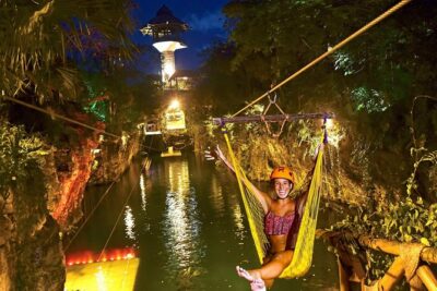 Adrenaline Tour Xplor Fuego from Cancún & Playa del Carmen - Zip lines and amphibious vehicles: the loud, bumpy part people remember