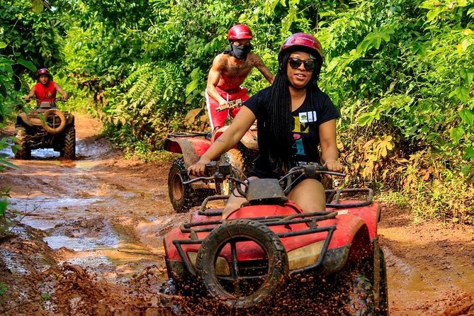 Amazing Adventure Experience in Riviera Maya: ATV'S, ZIPLINING AND MAYAN CENOTE - ATV Time on La Ruta de los Cenotes: Get the Basics, Then Go