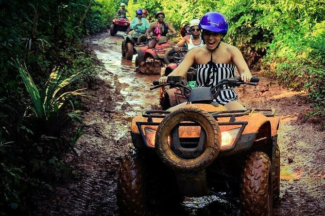 Amazing ATV with Zip Lines and Swim in Cenote with Round Transportation - Round transportation and a max group size that helps