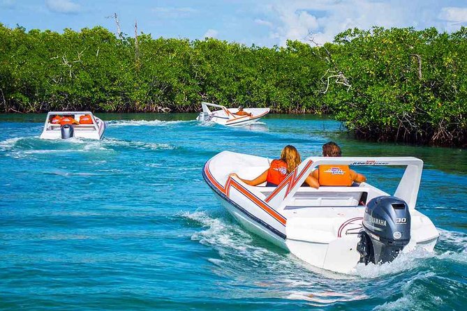 Amazing Speedboat Cancun - English guidance and the “learning fast” vibe