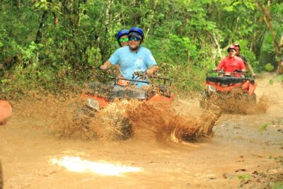 ATV Adventure, Zipline and Cenote Swim Tour from Cancun - Zipline Circuit Over the Canopies: views, timing, and comfort tips