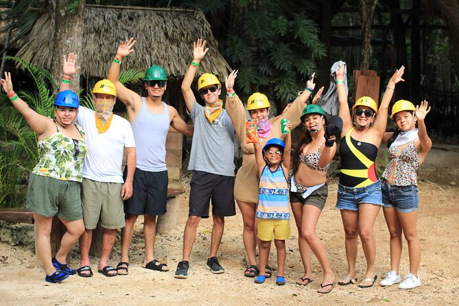 ATV and Zipline and Cenote Adventure with food included in Cancun - A 3-Hour Jungle Circuit With Pickup and Simple Start