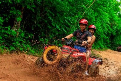 Atv experience, Ziplines adventure and Cenote swim from Cancun and Riviera Maya - ATV Shared Driving: Adrenaline, With a Real-World Reality Check