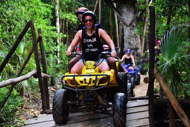 ATV (shared), Horse Back Riding, Ziplines, & Cenote from Cancún - Horseback riding: where the day breathes