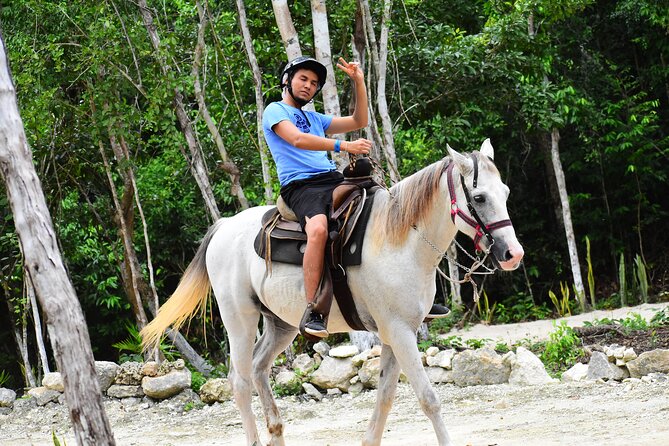ATV (shared), Horse Back Riding, Ziplines, & Cenote from Cancún - What to bring (and what extra costs to expect)