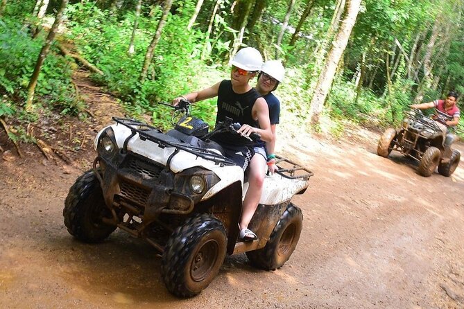 ATV Tour, Ziplines and Cenote with Lunch and Transportation - Zip lines and suspension bridges: where the fear and views meet