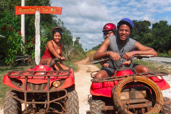 ATV, Ziplines and Cenote swim experience from Cancun or Riviera Maya - Zipline Circuit Over the Trees and Hanging Bridges