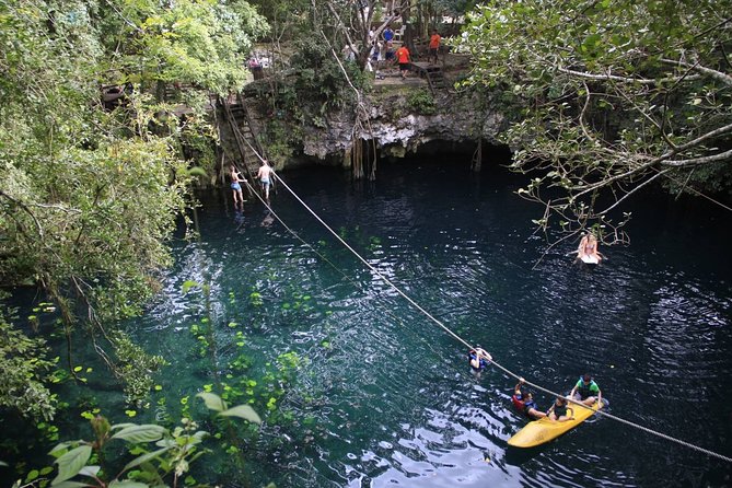 ATV, Ziplines and Cenote swim experience from Cancun or Riviera Maya - Cenote Swim: Fresh Water, Jumps, and Staying Comfortable
