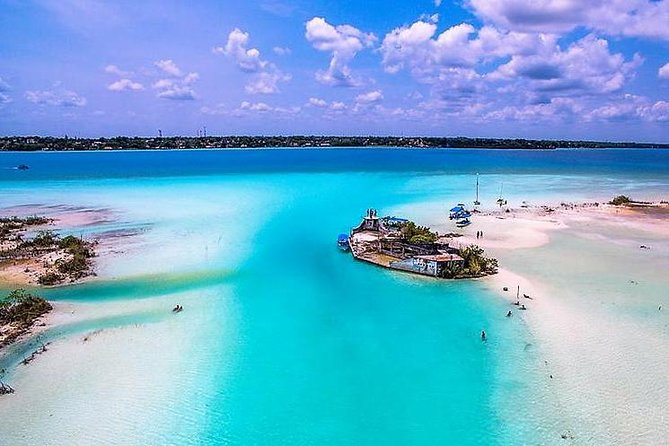 Bacalar - Marmol Spa and the BACALAR Letters Photo Stop (Pontoon Upgrade Helps)
