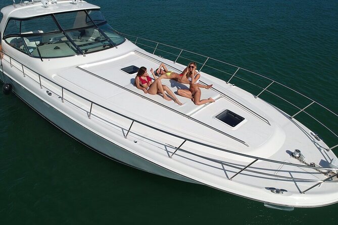 Beautiful SUNDANCER 60ft Private yacht / 18PAX 25P15 - What You Get On Board: Crew, Safety Gear, Drinks, and the Little Things
