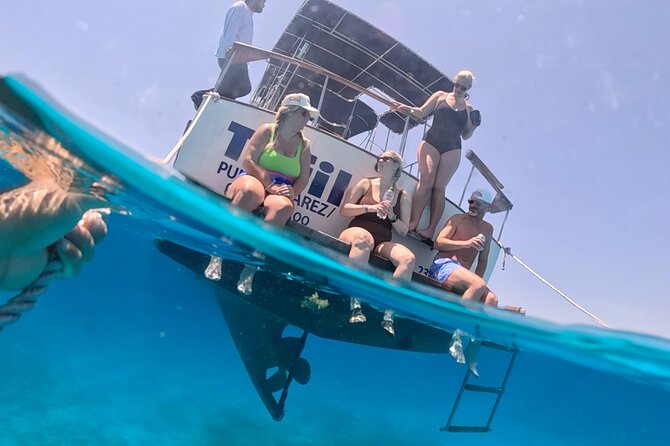 Boating Experience in Cancun Bay. All inclusive. - Mobile ticket and private group comfort