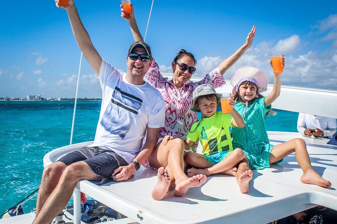 Cancun All Inclusive Catamaran Tour to Isla Mujeres - Spinnaker fun (when weather cooperates)