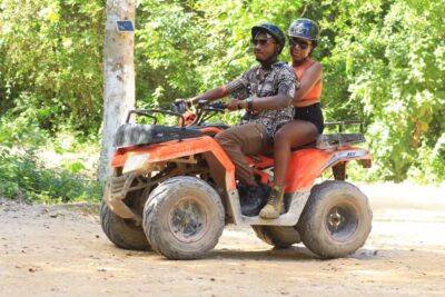 Cancún: ATV, Zipline, and Cenote Adventure with Lunch - ATV through the Mayan jungle trails: the real adrenaline check