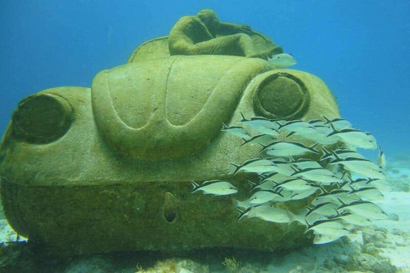 Cancun: Beginner Scuba Diving at Underwater Museum - The Boat Ride Schedule: 9:30 AM Departure and Two Underwater Stops