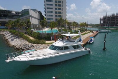 Cancun Boat Tour to Isla Mujeres on Luxury Yacht with Chef -SR55C - Isla Mujeres stop: snorkeling and beach time as the main event