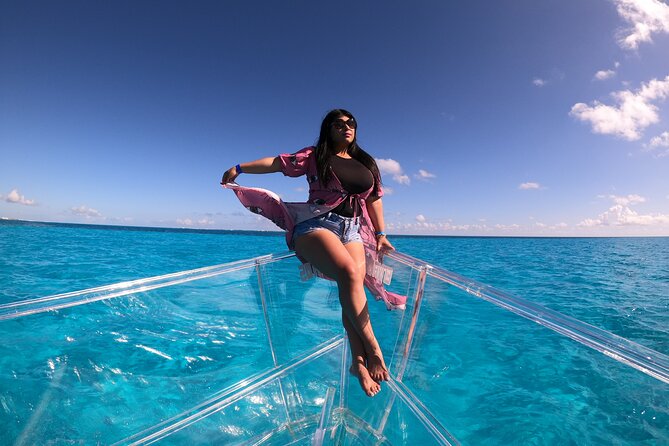 Cancún Clear Boat 90 minutes tour perfect for photos and families - Quick hits before you go