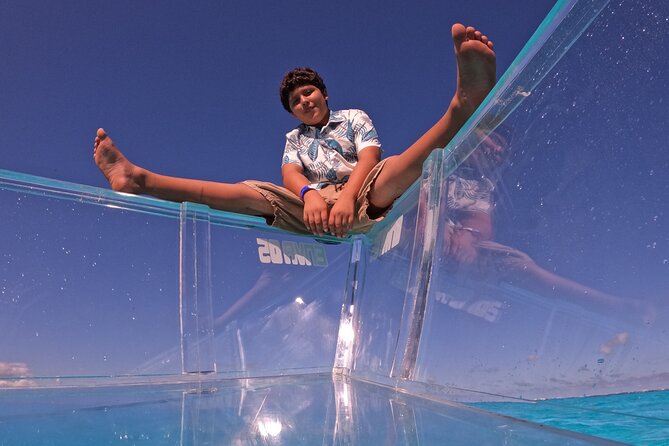 Cancún Clear Boat 90 minutes tour perfect for photos and families - Language and on-board guidance