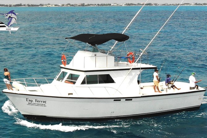 Cancun fishing charter if you don't fish you don't pay 46ft yacht 12pax 25P14 - Key highlights at a glance