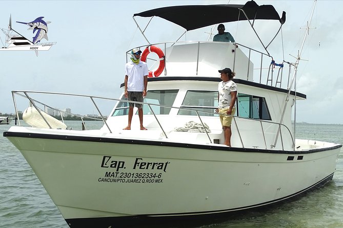 Cancun fishing charter if you don't fish you don't pay 46ft yacht 12pax 25P14 - Target species: what you might catch and why it’s a big-deal combo