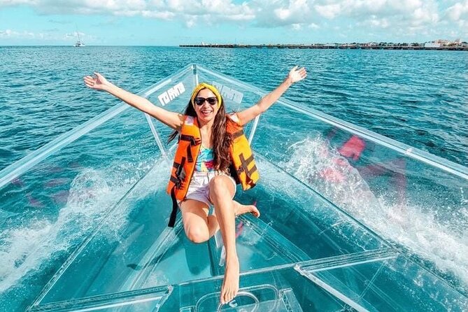 Cancun Glass Boat Sightseeing Cruise - Pok-ta-pok stop details: the viewing moments you’re paying for