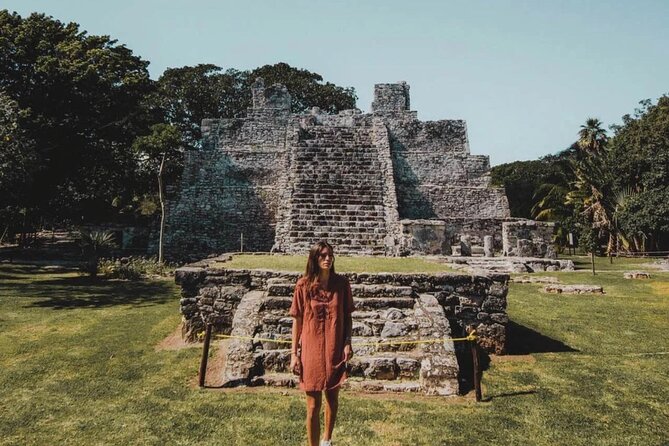 Cancun Guided Sightseeing El Meco Site, Letters and Shopping - Quick hits