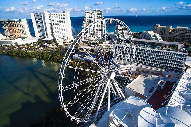 Cancun Guided Sightseeing SkyWheel, Letters and Shopping - H2: Playa Delfines Road Sign Stop: Great Photos, Limited Time