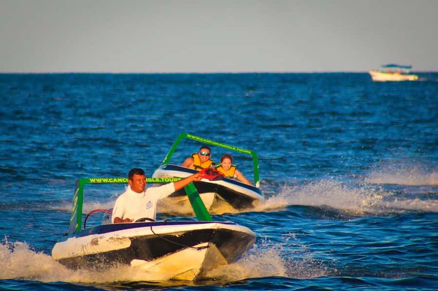 Cancun: Jungle Speedboat and Snorkeling Tour Adventure - Hotel Zone sightseeing in 30 minutes: quick looks, low pressure