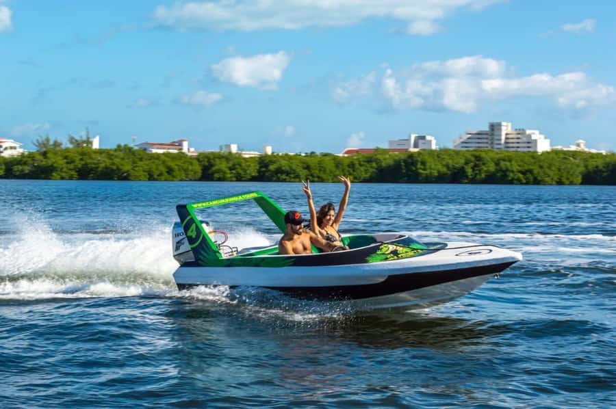 Cancún: Jungle Tour and Speed Boat Tour Adventure - Marina Chac Chi: Where Your Self-Driven Speedboat Starts