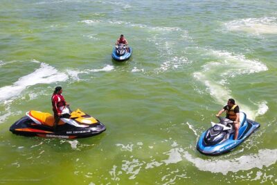 Cancun mangrove jet ski tour: 1 rider per jet ski - Safety training and patrol support that keeps things controlled