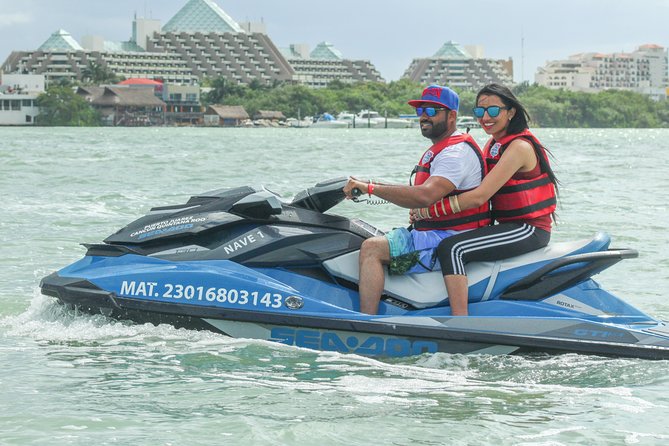 Cancun Mangrove Jet Ski Tour: 2 riders per jet ski - Rules that affect your day: no electronics on the water