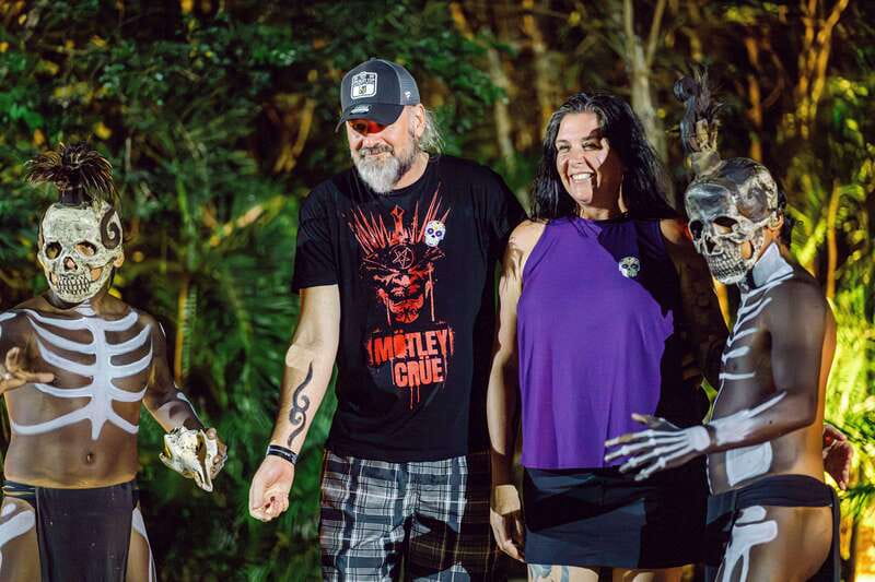 Cancun or Merida: Day of the Dead with Taco buffet - Tequila tasting and taco dinner: the food that closes the loop