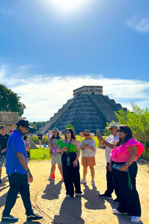 Cancun: Private Chichen Itza Tour, Cenote Swim, & Lunch - Cenote Chichikan: lunch, underground swim time, and the rules that matter