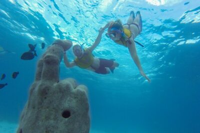 Cancun Snorkeling Adventure: Underwater Museum, Reef & Shipwreck - Stop 1: Museo Subacuático de Arte (MUSA) and what you’ll actually see
