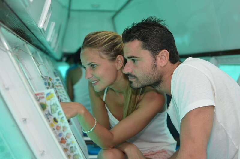 Cancun: Subsee Explorer Ride - Punta Nizuc Reef viewing: coral, fish, and the underwater museum’s statues