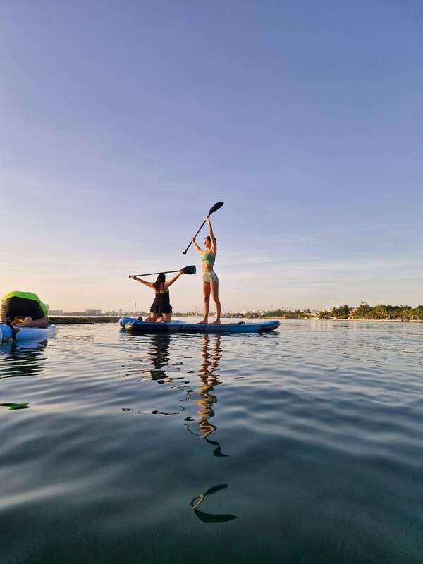 Cancún: Sup Yoga and Meditation over the Caribbean Sea - Gear and included extras: what you’re actually getting for $70