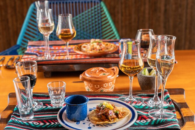 Cancun Tequila Tasting and Pairing - Lighthouse Restaurant and the lagoon setting that makes it work
