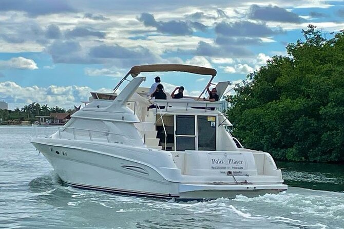 Cancun Yacht Tour - SEARAY YACHT 46 FT GREAT FOR SUNSET 15 PEOPLE MAX 25P9 - Getting the Most Out of the 4-Hour Window