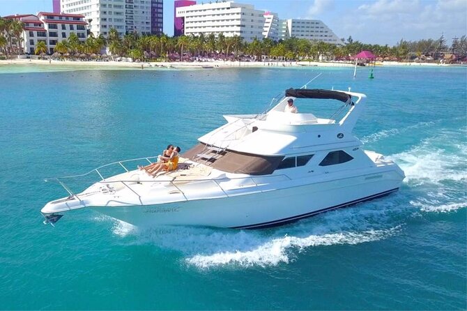 Cancun yachts rental YACHT 46 FT, 15 PAX MAX 25P12 - Key Highlights Worth Planning For