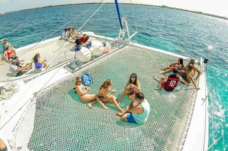 Catamaran party Isla Mujeres with drinks & lunch - The Cancun marina start: pickup, van ride, and the morning routine