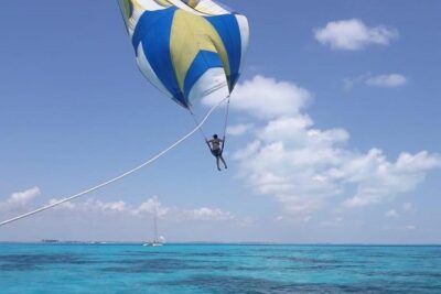 Catamaran Sail to Isla Mujeres with all inclusive from Cancun or Riviera Maya - Marina Albatros: where the day starts and where upsells can happen