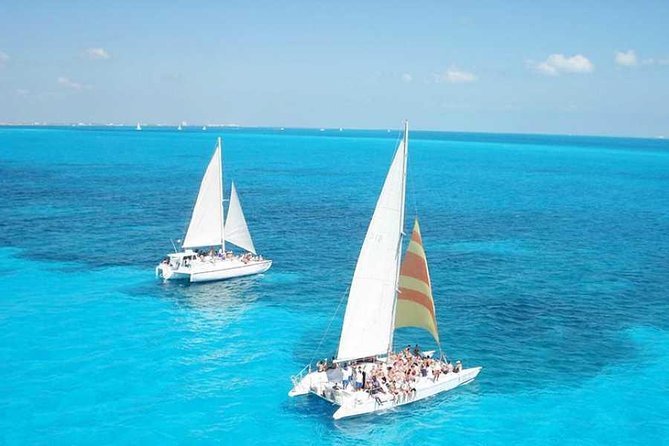Catamaran Sailing Experience & Snorkeling Tour to Isla Mujeres - Women’s Bay underwater sculptures: what you’re actually looking at