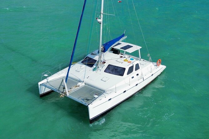 Catamaran to Isla Mujeres – Kids Go Free! (Only Pay Dock Fee) - Playa Norte swim stop: the postcard moment where time matters