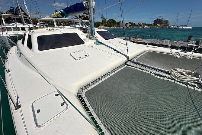 Catamaran to Isla Mujeres – Kids Go Free! (Only Pay Dock Fee) - Return trip with music: fun vibe, but manage energy and timing