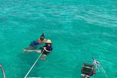 Catamaran to Isla Mujeres, Open bar, buffet, Beach Club Included - The vibe: a sun-first catamaran day from Cancún