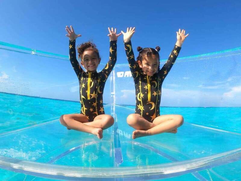 Clear Boat Tour from Cancun - Heading Toward the Caribbean Sea Reef: The Marine Life Moment